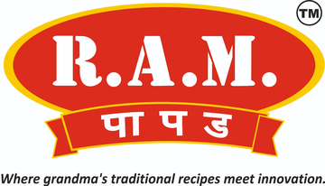 R.A.M. Papad Logo