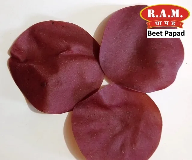 Beetroot Papad